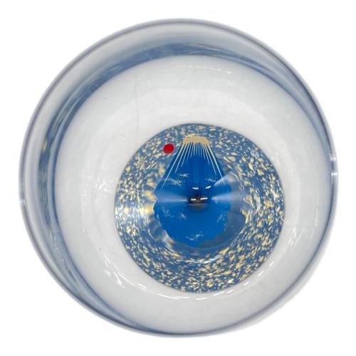 秀衡塗 (ヒデヒラヌリ) グラス OMOTENASHI SELECTION 2014 受賞 漆絵ワイングラス 富士