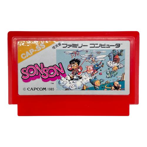 CAPCOM(カプコン) SONSON ファミコン用ソフト