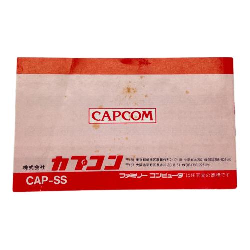 CAPCOM(カプコン) SONSON ファミコン用ソフト