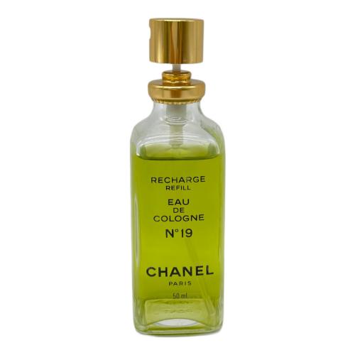 CHANEL (シャネル) オーデコロン 50ml 残量80%-99% No.19 オードゥ コロン ヴァポリザター