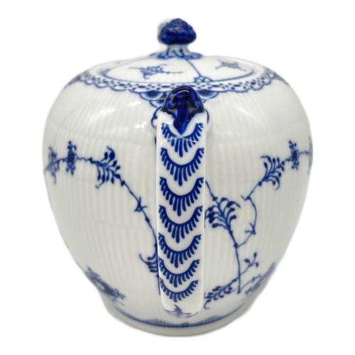 ROYAL COPENHAGEN (ロイヤル・コペンハーゲン) ティーポット ブルーフルーテッド・ハーフレース