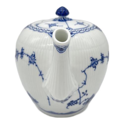 ROYAL COPENHAGEN (ロイヤル・コペンハーゲン) ティーポット ブルーフルーテッド・ハーフレース