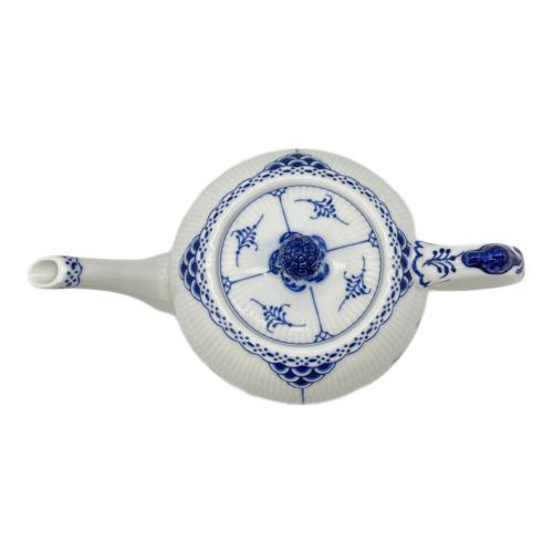 ROYAL COPENHAGEN (ロイヤル・コペンハーゲン) ティーポット ブルーフルーテッド・ハーフレース