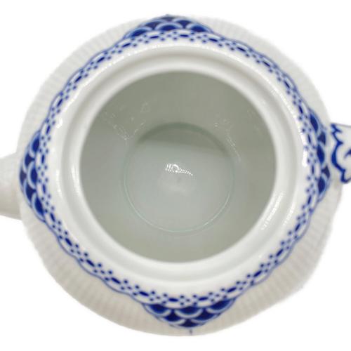 ROYAL COPENHAGEN (ロイヤル・コペンハーゲン) ティーポット ブルーフルーテッド・ハーフレース