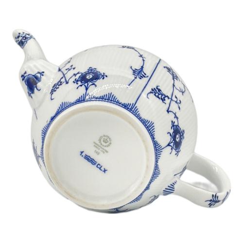 ROYAL COPENHAGEN (ロイヤル・コペンハーゲン) ティーポット ブルーフルーテッド・ハーフレース