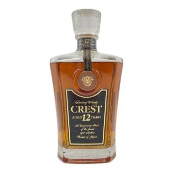 サントリー クレスト ウィスキー 12年 700ml