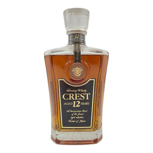 サントリー クレスト ウィスキー 12年 700ml