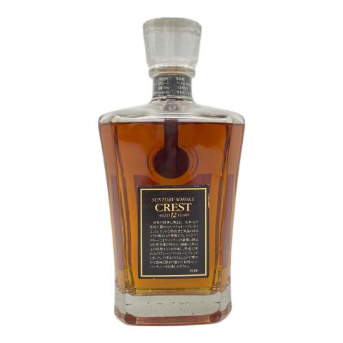 サントリー クレスト ウィスキー 12年 700ml