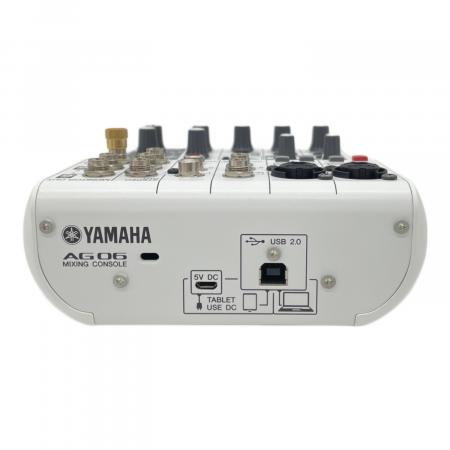 YAMAHA (ヤマハ) ミキサー AG06｜トレファクONLINE