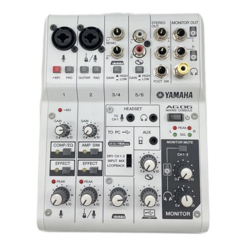 YAMAHA (ヤマハ) ミキサー AG06