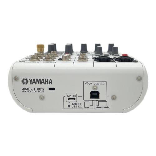 YAMAHA (ヤマハ) ミキサー AG06
