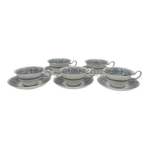 Wedgwood (ウェッジウッド) カップ&ソーサー フロレンティーン・ターコイズ