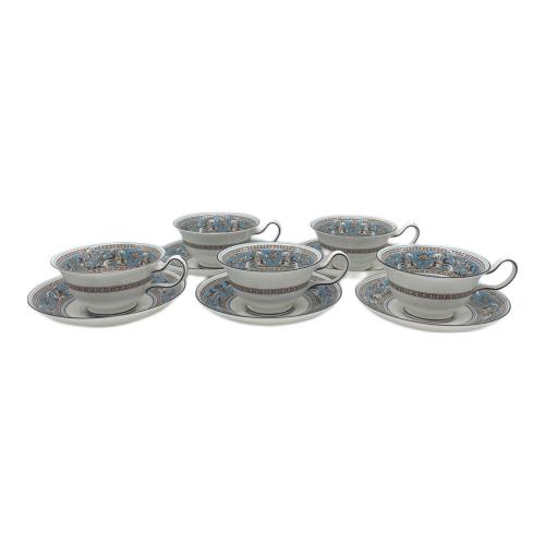 Wedgwood (ウェッジウッド) カップ&ソーサー フロレンティーン・ターコイズ