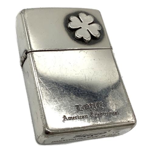 ZIPPO (ジッポ) オイルライター 2008年製 クローバー