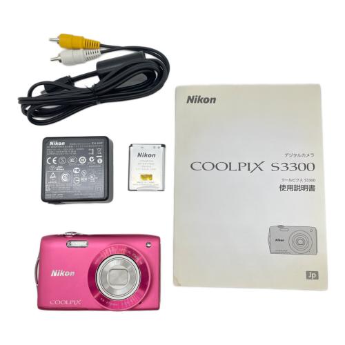 Nikon (ニコン) デジタルカメラ coolpix s3300
