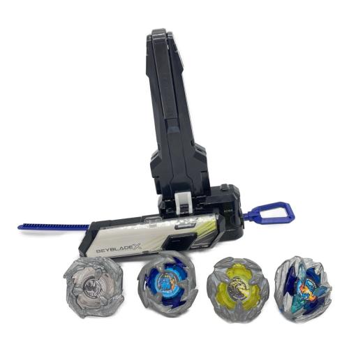 TAKARA TOMY (タカラトミー) ベイブレードエックス ベイブレード ベイバトルパス・ランチャーグリップ・ワインダーランチャー・ロックチップセット