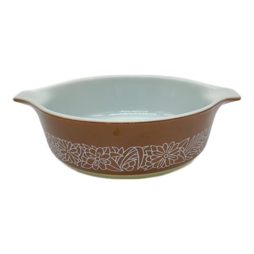Pyrex (パイレックス) キャセロール ブラウン