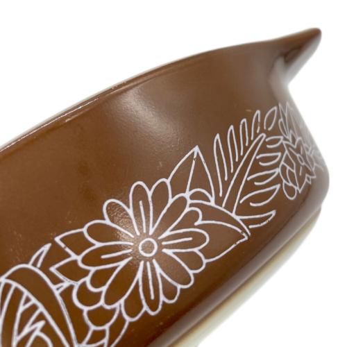 Pyrex (パイレックス) キャセロール ブラウン