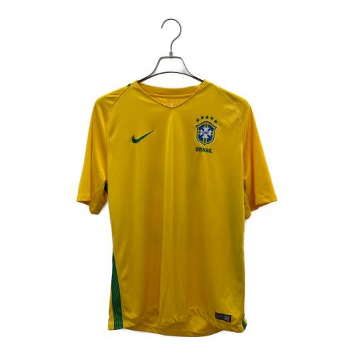 NIKE (ナイキ) サッカーユニフォーム 724597-703 NEYMAR JR 2016 レプリカユニフォーム メンズ SIZE L イエロー