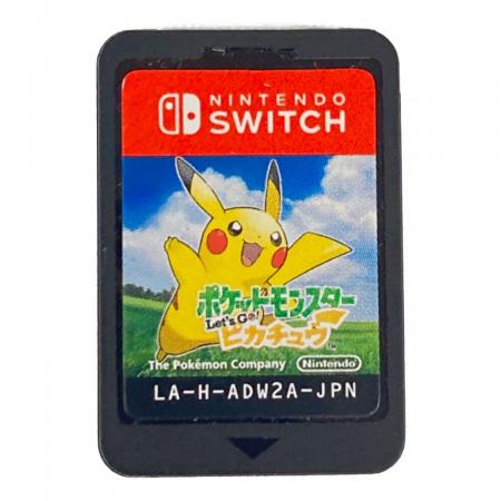 ポケットモンスター Let's Go! ピカチュウ Nintendo Switch用ソフト