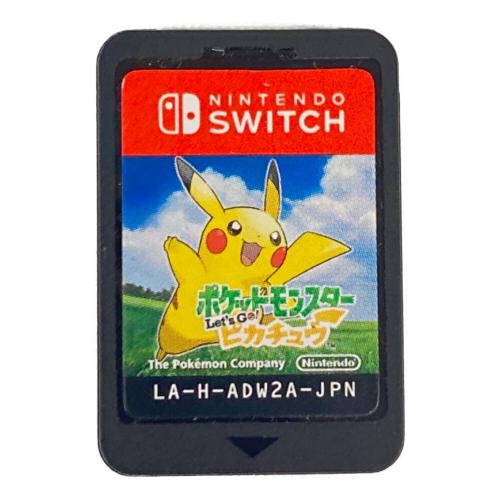 ポケットモンスター Let’s Go! ピカチュウ Nintendo Switch用ソフト ソフトのみ CERO A (全年齢対象)
