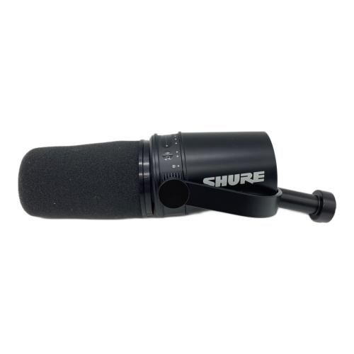 SHURE (シュア) ポッドキャストマイクロホン MV7