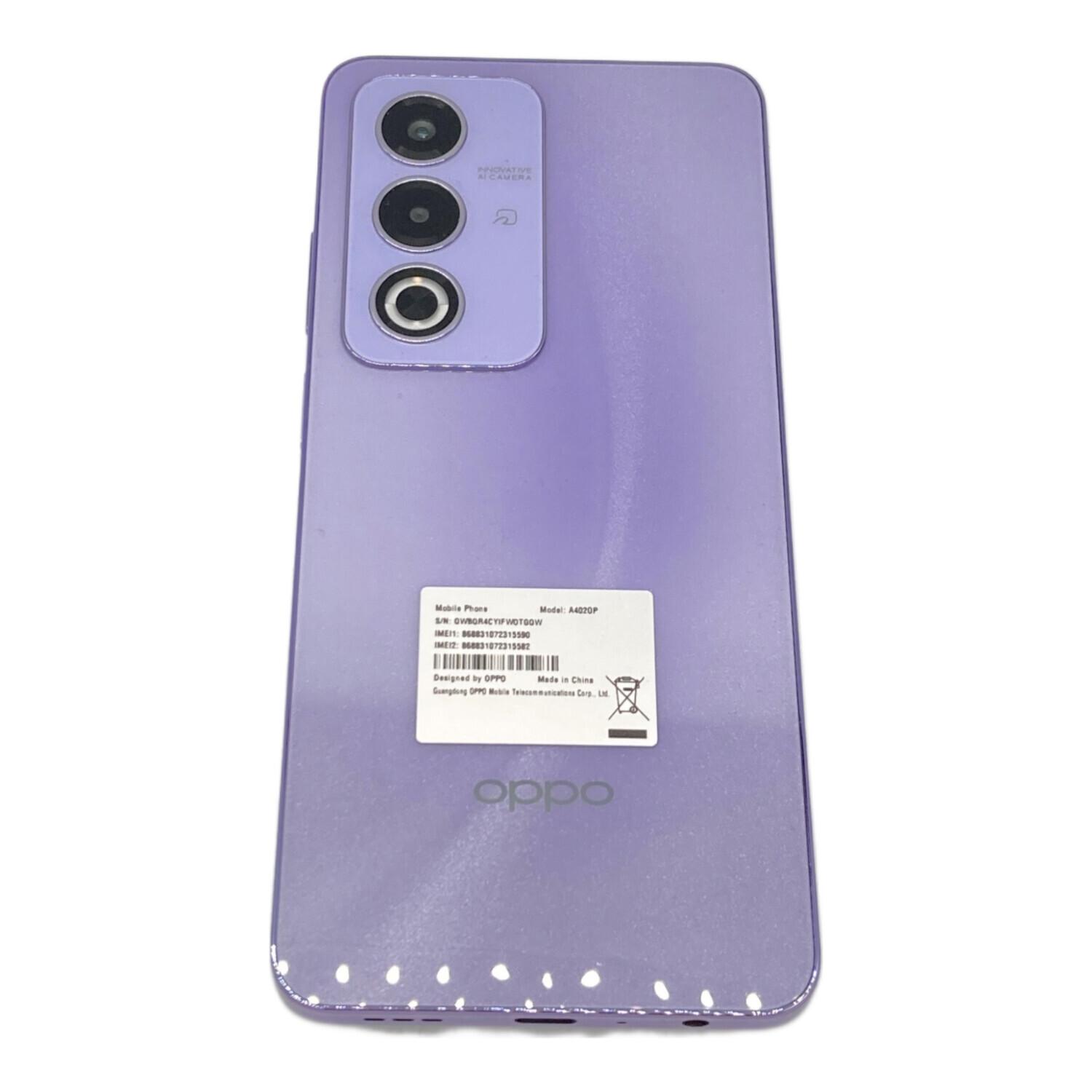Oppo スマートフォン パープル 本体ジャンク品 スマートフォン・携帯電話 Oppo スマートフォン パープル 本体ジャンク品
