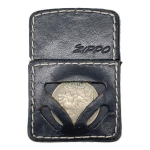 ZIPPO (ジッポ) オイルライター インディアンメダル レザーケース入り