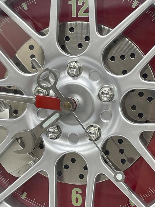 DRIVERS 24 掛時計 タイヤホイール型