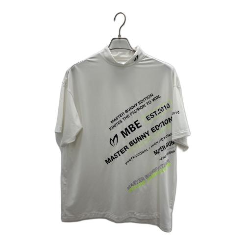 MASTER BUNNY EDITION (マスターバニーエディション) ハイネック ゴルフウェア(トップス) 758-4167405 メンズ SIZE L ホワイト
