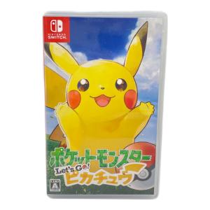 Nintendo (ニンテンドー) ポケットモンスター Let’s Go! ピカチュウ Nintendo Switch用ソフト CERO A (全年齢対象)