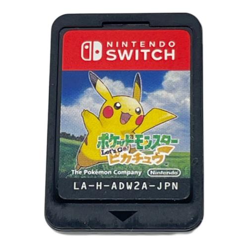 Nintendo (ニンテンドー) ポケットモンスター Let’s Go! ピカチュウ Nintendo Switch用ソフト CERO A (全年齢対象)