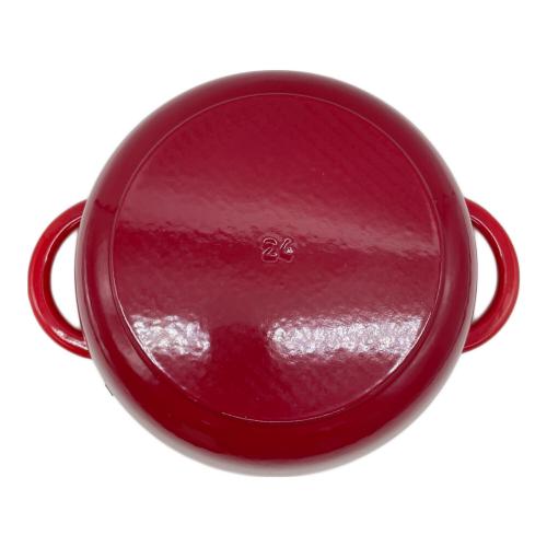 ZWILLING (ツヴィリング) 鍋 40203-240 ココットラウンド レッド