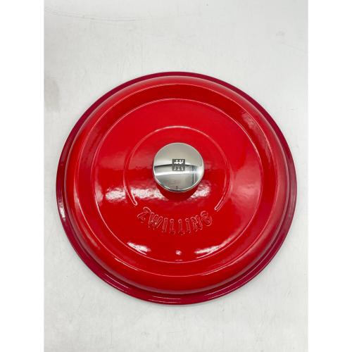 ZWILLING (ツヴィリング) 鍋 40203-240 ココットラウンド レッド