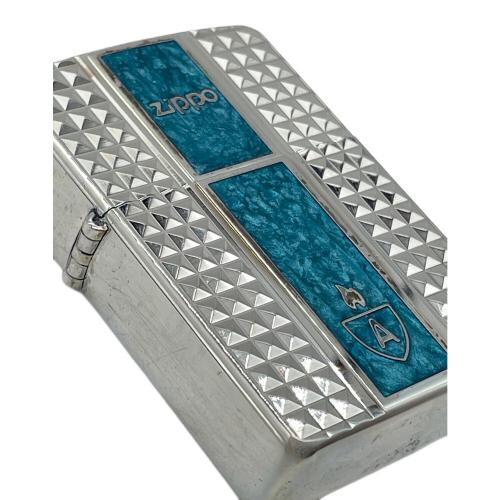 ZIPPO (ジッポ) オイルライター 2004年製 深彫りダイヤカット