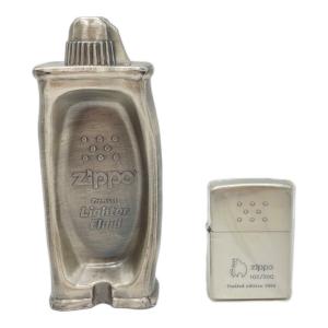 ZIPPO (ジッポ) オイルライター 2005年製 オイル缶型灰皿付き 特別限定品 105/500