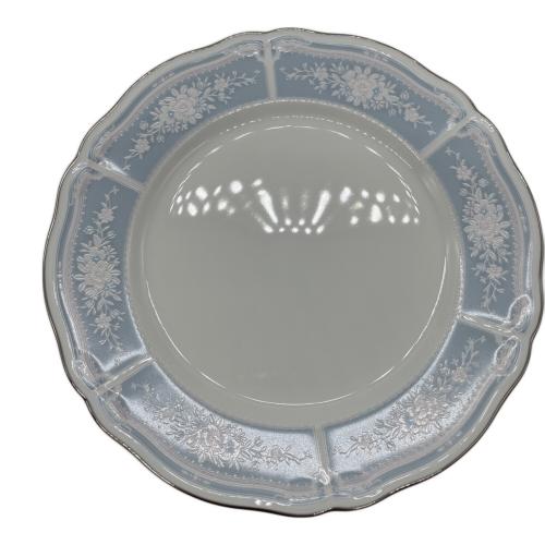 Noritake (ノリタケ) プレート レースウッドシルバー ペア2客