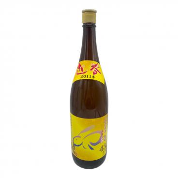 【泡盛古酒】舞富名　入波平酒造　43度　2005年物 入波平酒造 舞富名 泡盛 2005年 2011年 迎春ラベル 1800ml｜トレファク