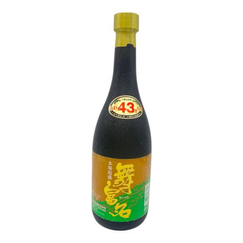 入波平酒造 舞富名 琉球泡盛 720ml