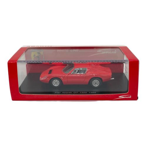 SPARK (スパーク) 1/43 Fiat Abarth OT 1300 1965(レッド) [S1300] ミニカー ●