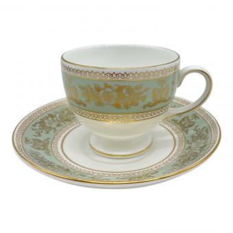 Wedgwood (ウェッジウッド) カップ&ソーサー コロンビア・セージグリーン