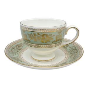 Wedgwood (ウェッジウッド) カップ&ソーサー コロンビア・セージグリーン