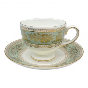 Wedgwood (ウェッジウッド) カップ&ソーサー コロンビア・セージグリーン