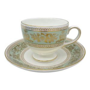 Wedgwood (ウェッジウッド) カップ&ソーサー コロンビア・セージグリーン