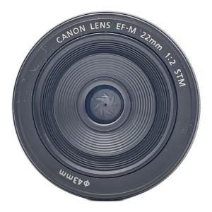 CANON (キヤノン) 単焦点レンズ 薄型パンケーキレンズ EF-M22mm F2 STM