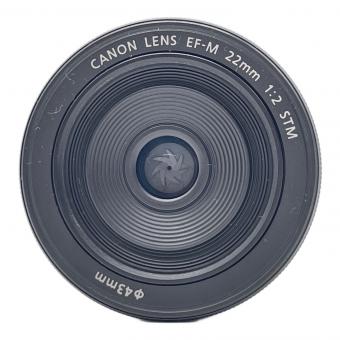 CANON (キヤノン) 単焦点レンズ 薄型パンケーキレンズ EF-M22mm F2 STM