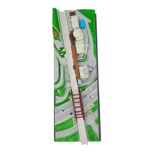 山梨リニア実験線 ジオラマ 模型