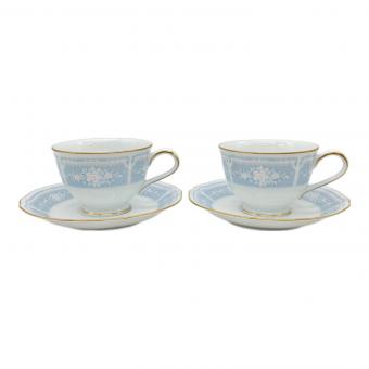Noritake (ノリタケ) カップ&ソーサー Y6578C レースウッドゴールド