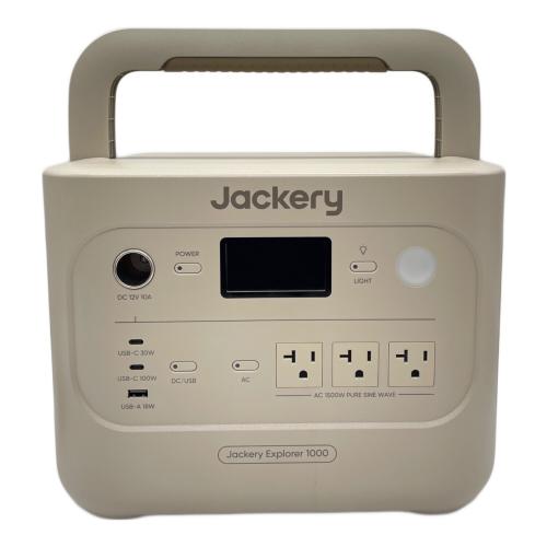Jackery (ジャクリ) ポータブル電源 JE-1000D-SG
