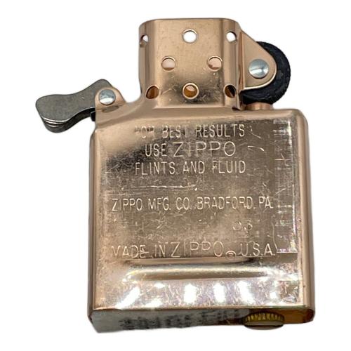 ZIPPO (ジッポ) オイルライター 2003年製 Solid Copper